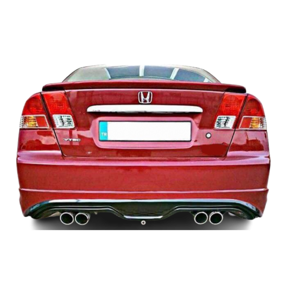 Honda Civic Vtec2 (2001 - 2006) Arka Tampon - Eki (Plastik)